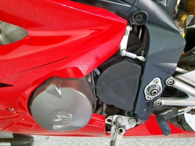 SMTD00NS07J287308 - 2007 TRIUMPH MOTORCYCLE DAYTONA 67 RED photo 11