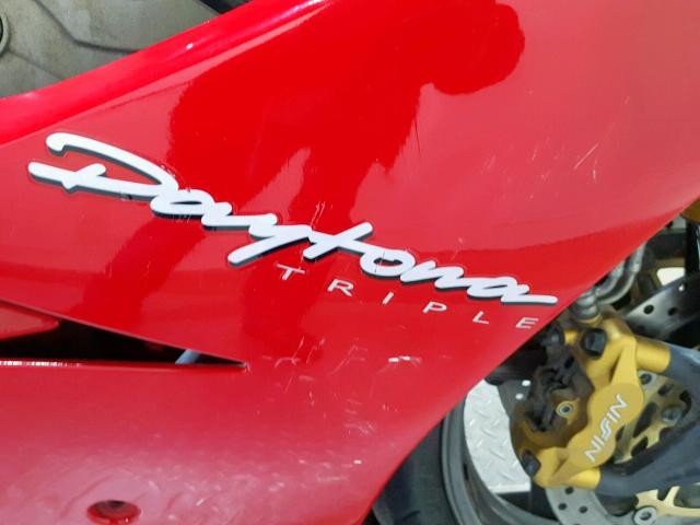 SMTD00NS07J287308 - 2007 TRIUMPH MOTORCYCLE DAYTONA 67 RED photo 14