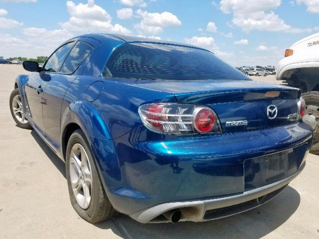 JM1FE173070209931 - 2007 MAZDA RX8 BLUE photo 3