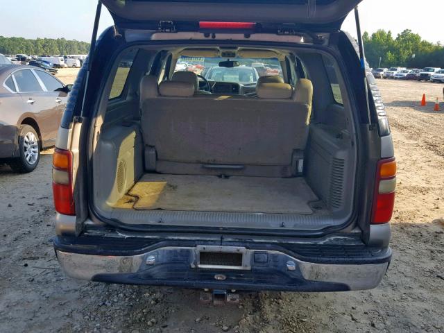 3GKEC16T3YG167498 - 2000 GMC YUKON XL C TAN photo 9