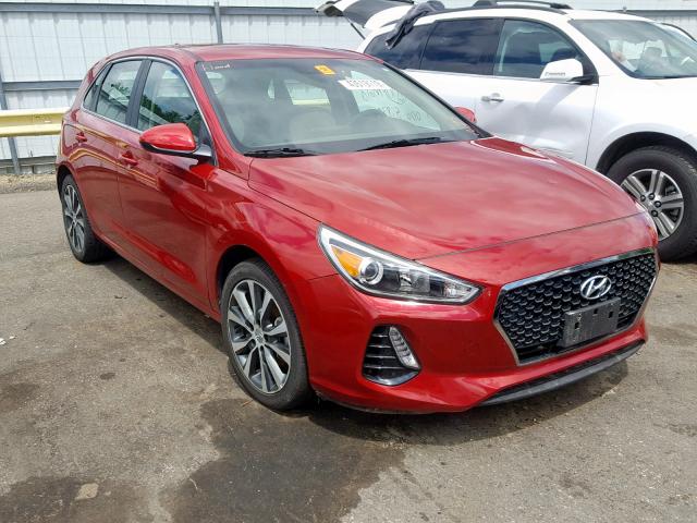 KMHH35LE8JU011056 - 2018 HYUNDAI ELANTRA GT RED photo 1