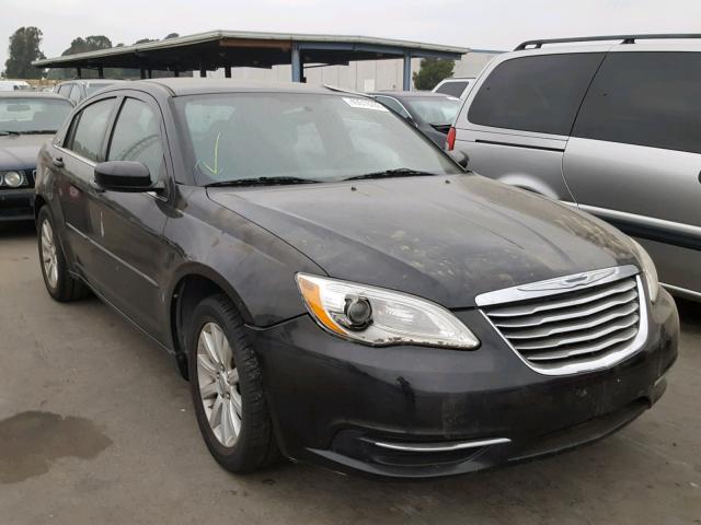 1C3CCBBB3DN639615 - 2013 CHRYSLER 200 TOURIN BLACK photo 1