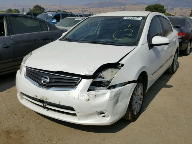 3N1AB6AP9BL726333 - 2011 NISSAN SENTRA 2.0 SILVER photo 2