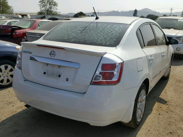 3N1AB6AP9BL726333 - 2011 NISSAN SENTRA 2.0 SILVER photo 4