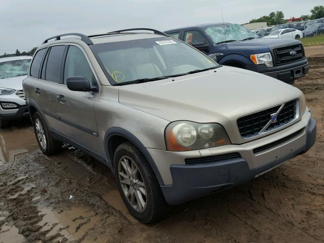 YV1CY59H241114250 - 2004 VOLVO XC90 GOLD photo 1