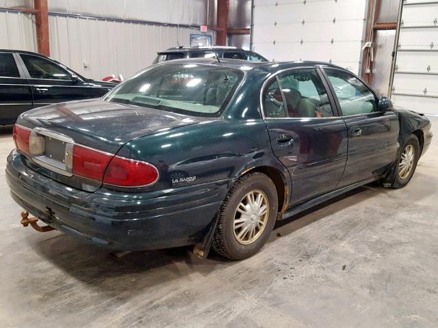 1G4HP54K824205760 - 2002 BUICK LESABRE CU GREEN photo 4