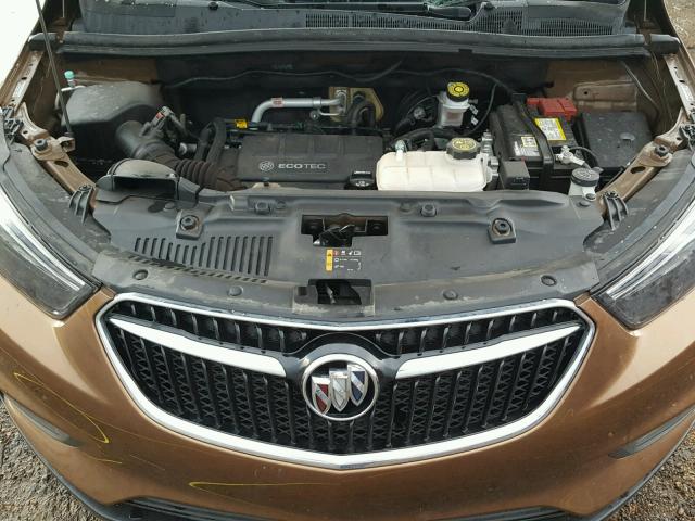 KL4CJASB2HB002602 - 2017 BUICK ENCORE PRE BROWN photo 7