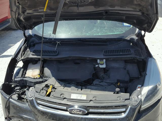 1FMCU0J90EUD86977 - 2014 FORD ESCAPE TIT BLACK photo 7