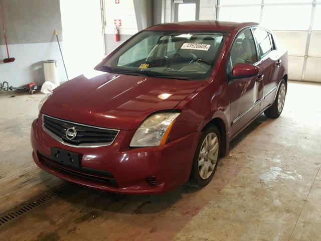 3N1AB6AP4AL659087 - 2010 NISSAN SENTRA 2.0 RED photo 2