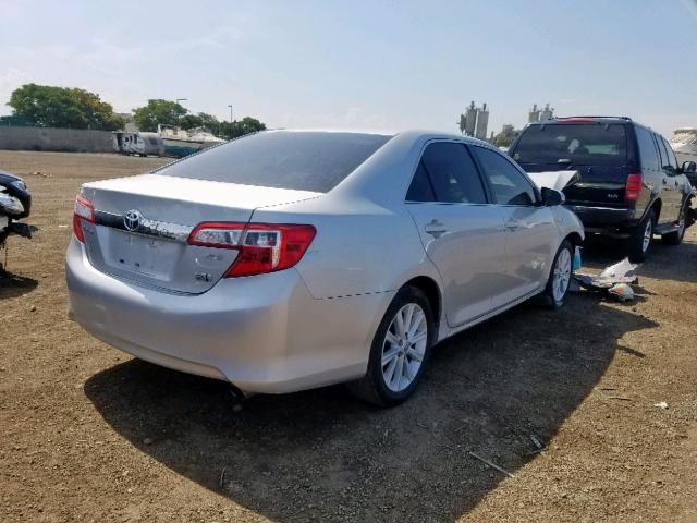 4T1BD1FK3DU085647 - 2013 TOYOTA CAMRY HYBR SILVER photo 4