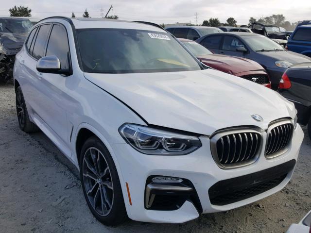 5UXTS3C55J0Y94903 - 2018 BMW X3 XDRIVE3 WHITE photo 1