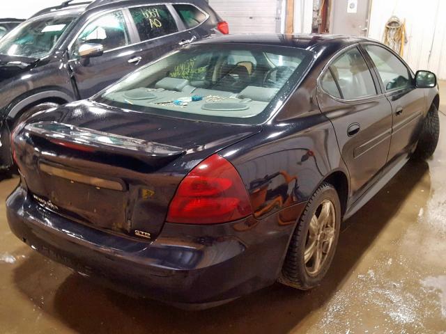 2G2WR524541127807 - 2004 PONTIAC GRAND PRIX BLACK photo 4