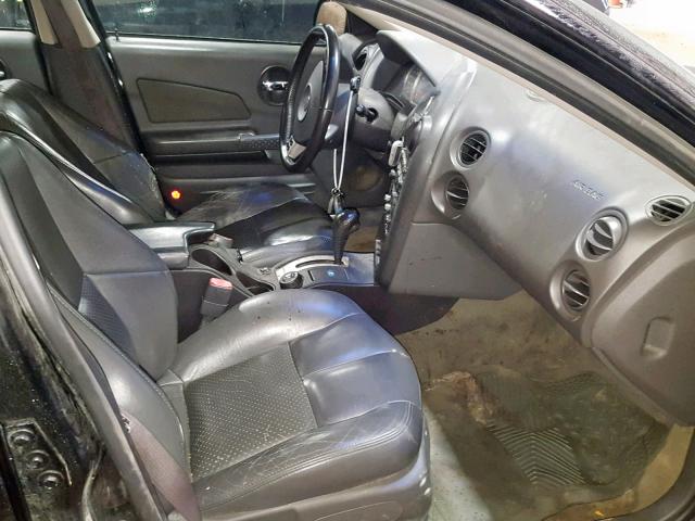2G2WR524541127807 - 2004 PONTIAC GRAND PRIX BLACK photo 5