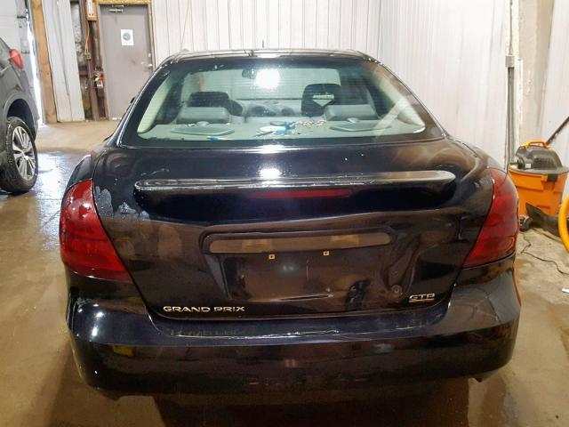 2G2WR524541127807 - 2004 PONTIAC GRAND PRIX BLACK photo 9