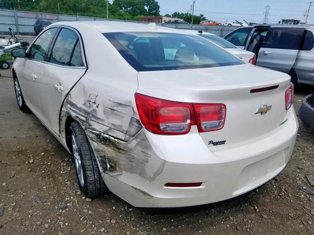 1G11D5RR9DF115778 - 2013 CHEVROLET MALIBU 1LT 白色 照片 3