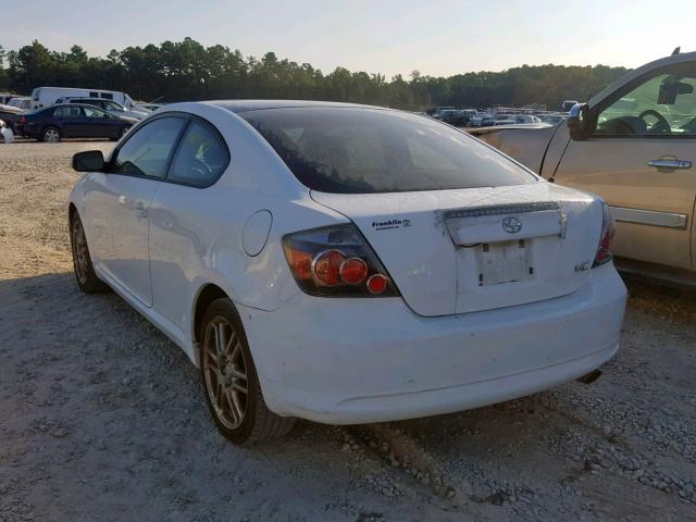 JTKDE167780259165 - 2008 TOYOTA SCION TC WHITE photo 3