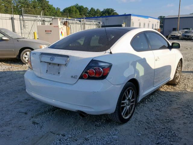 JTKDE167780259165 - 2008 TOYOTA SCION TC WHITE photo 4