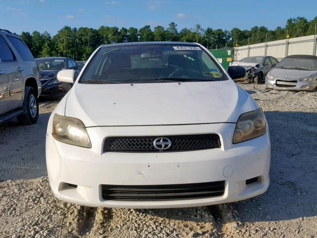 JTKDE167780259165 - 2008 TOYOTA SCION TC WHITE photo 9