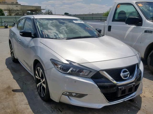 1N4AA6AP8JC381568 - 2018 NISSAN MAXIMA 3.5 SILVER photo 1