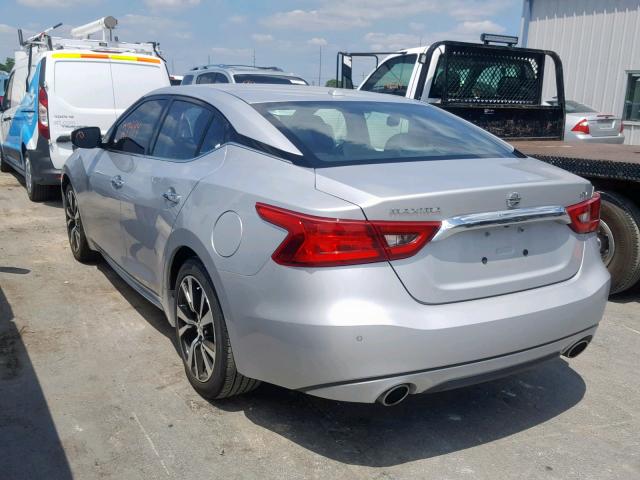 1N4AA6AP8JC381568 - 2018 NISSAN MAXIMA 3.5 SILVER photo 3