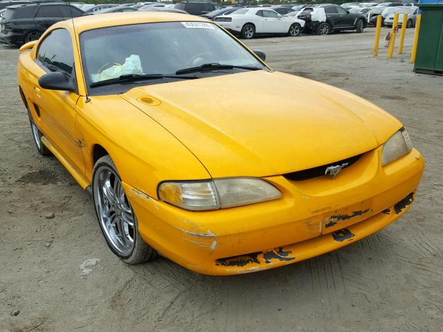 1FALP42X0VF110759 - 1997 FORD MUSTANG GT YELLOW photo 1