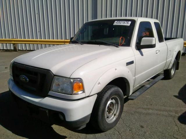 1FTYR14U18PA84313 - 2008 FORD RANGER SUP WHITE photo 2