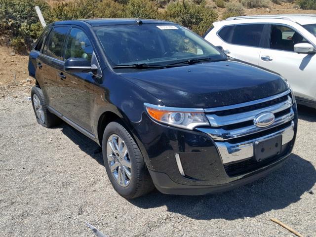 2FMDK4KCXBBB68414 - 2011 FORD EDGE LIMIT BLACK photo 1