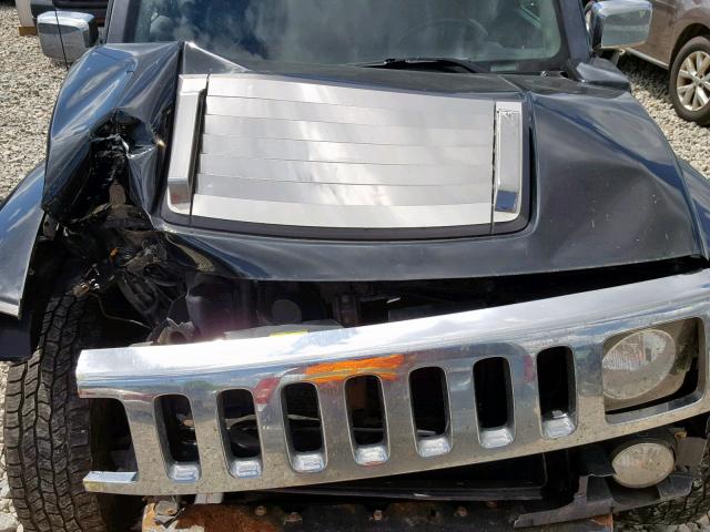 5GTDN136268165415 - 2006 HUMMER H3 BLACK photo 7