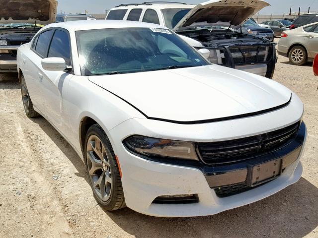 2C3CDXHG8GH312377 - 2016 DODGE CHARGER SX WHITE photo 1