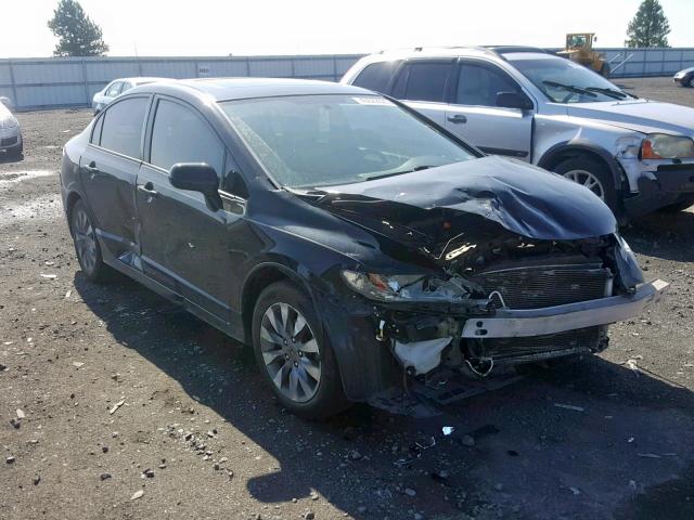 2HGFA16969H345711 - 2009 HONDA CIVIC EXL 黑色 照片 1