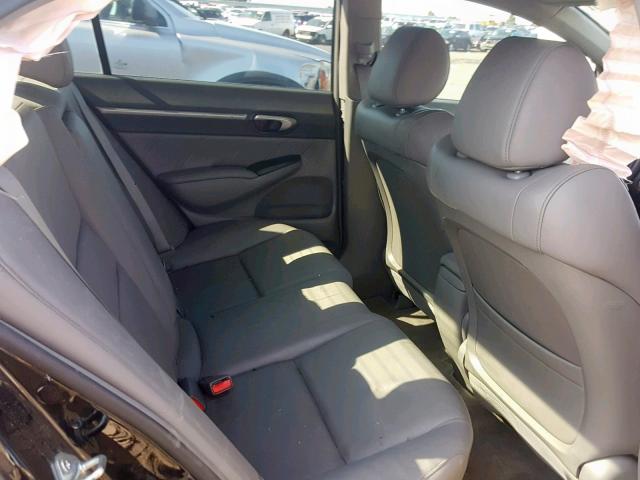 2HGFA16969H345711 - 2009 HONDA CIVIC EXL 黑色 照片 6