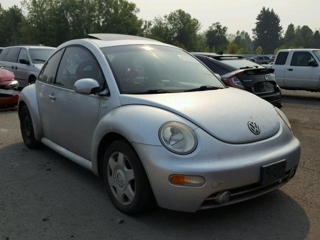 3VWCK21C71M429675 - 2001 VOLKSWAGEN NEW BEETLE Gümüş foto 1