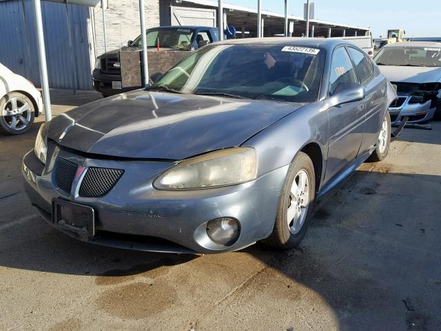 2G2WP552561243883 - 2006 PONTIAC GRAND PRIX CHARCOAL photo 2
