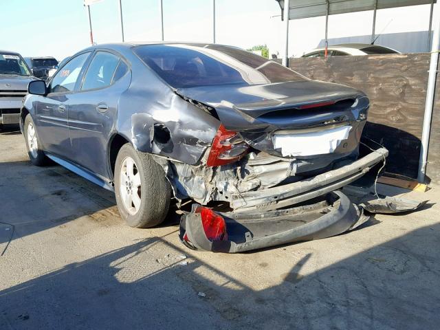 2G2WP552561243883 - 2006 PONTIAC GRAND PRIX CHARCOAL photo 3