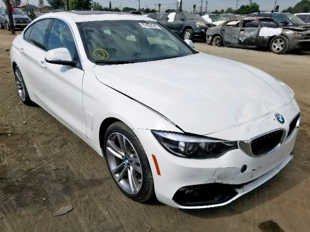 WBA4J1C59KBM16080 - 2019 BMW 430I GRAN WHITE photo 1