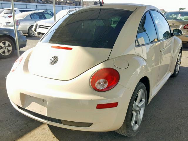3VWSG31C67M505348 - 2007 VOLKSWAGEN NEW BEETLE Creme Foto 4