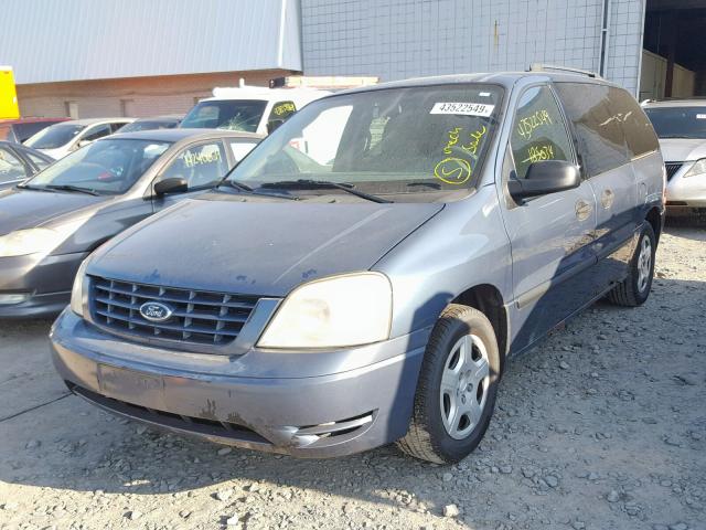 2FMZA51626BA36280 - 2006 FORD FREESTAR S BLUE photo 2