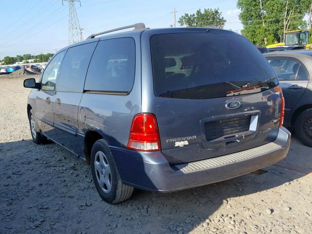 2FMZA51626BA36280 - 2006 FORD FREESTAR S BLUE photo 3