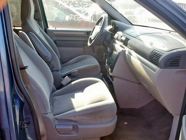 2FMZA51626BA36280 - 2006 FORD FREESTAR S BLUE photo 5