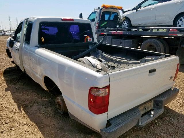 1FTYR14U34PB66294 - 2004 FORD RANGER SUP WHITE photo 3