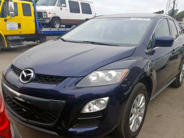 JM3ER2BM0C0416309 - 2012 MAZDA CX-7 BLUE photo 2