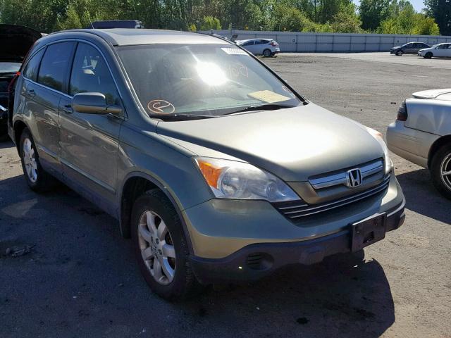 JHLRE48748C063004 - 2008 HONDA CR-V EXL GREEN photo 1