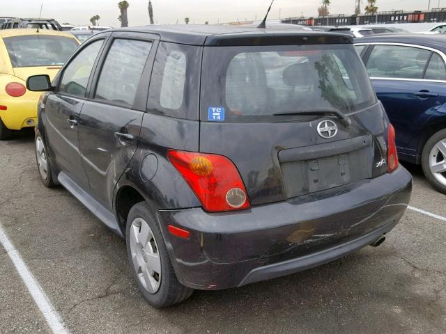 JTKKT624150126709 - 2005 TOYOTA SCION XA BLACK photo 3