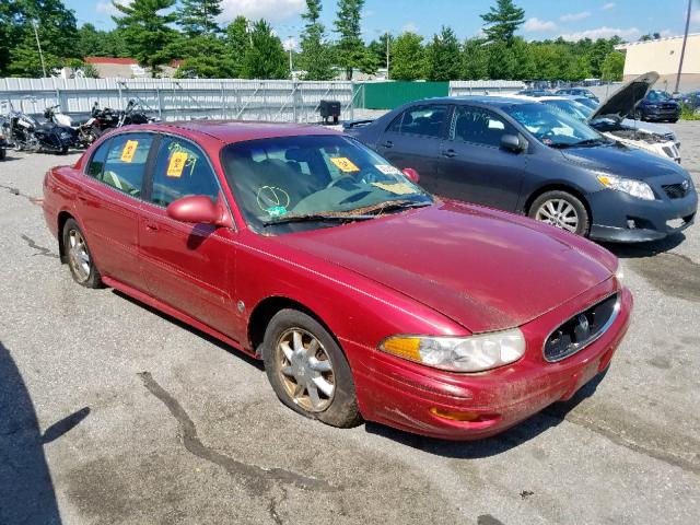 1G4HR54K43U169142 - 2003 BUICK LESABRE LI RED photo 1