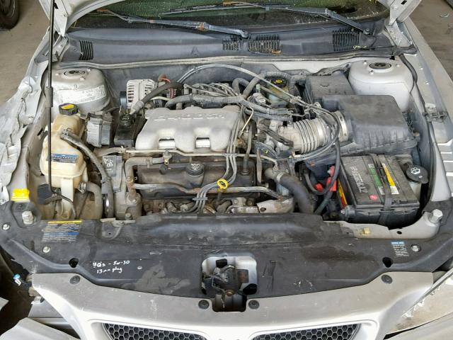 1G2NF52E34C139039 - 2004 PONTIAC GRAND AM S SILVER photo 7