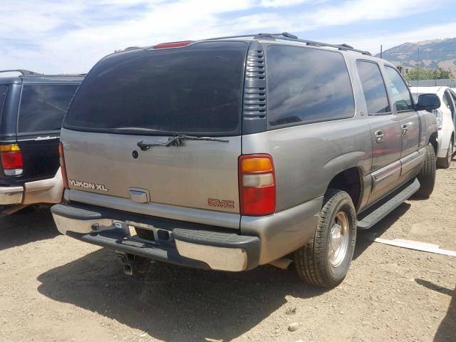 3GKFK16T02G329392 - 2002 GMC YUKON XL K GRAY photo 4