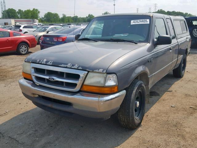 1FTYR14C4XPB51055 - 1999 FORD RANGER SUP GRAY photo 2