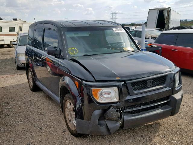 5J6YH18746L016755 - 2006 HONDA ELEMENT EX BLACK photo 1