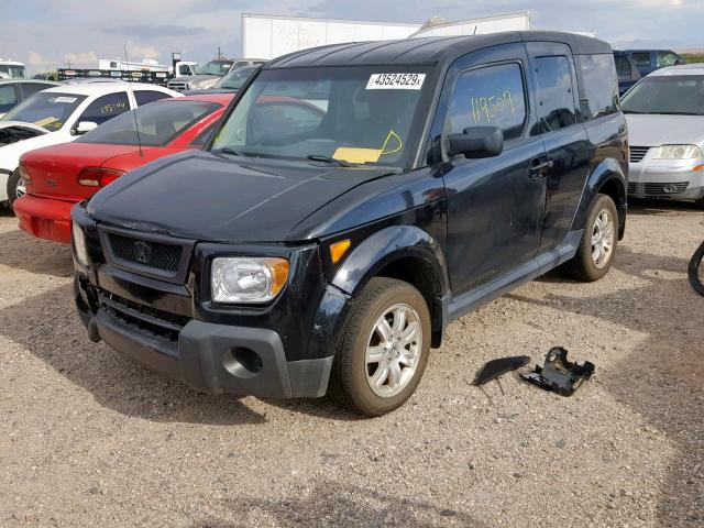 5J6YH18746L016755 - 2006 HONDA ELEMENT EX BLACK photo 2