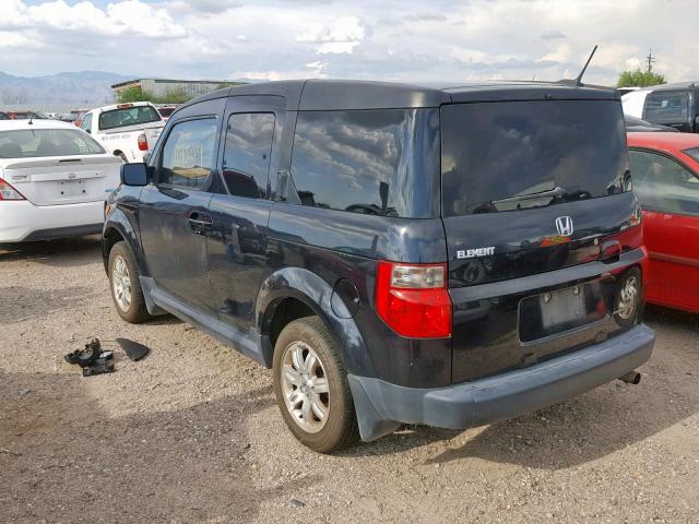 5J6YH18746L016755 - 2006 HONDA ELEMENT EX BLACK photo 3